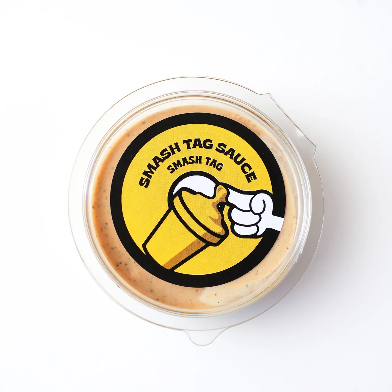 Il coperchio della Smash Tag Sauce visto dall’alto